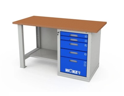 Верстак однотумбовый Woker Pro 1005.F30.1500