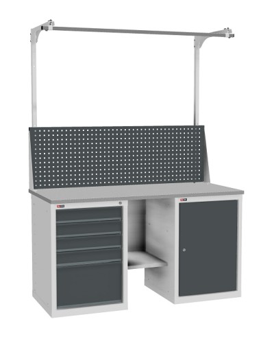 Слесарный верстак ВЛ-К-150-08+Э2